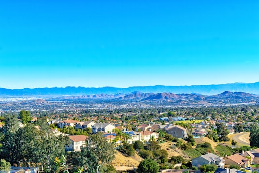 Birdseye view of Homes