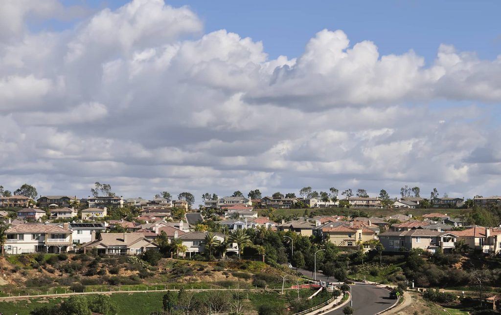 Aerial View Of Laguna Niguel Homes