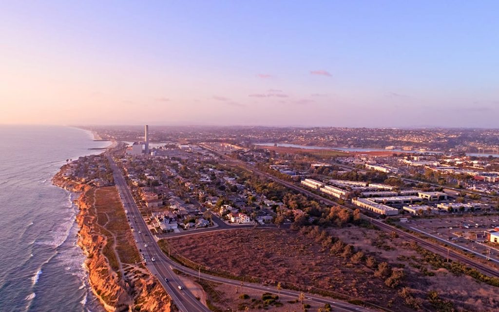 Aerial View Of Carlsbad, Ca