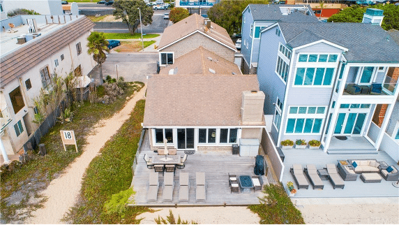 Aerial View Of 16661 S Pacific Ave